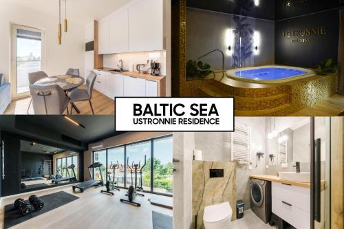 Ustronie Morskie Apartment | Lulu Apartments - BALTIC SEA - Apartament dwupokojowy - siłownia sauna jacuzzi parking - Ustronnie Residence