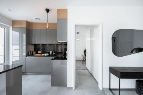 Cessange Apartment | Lux 1BR King Bed, Balcony, Near City Center