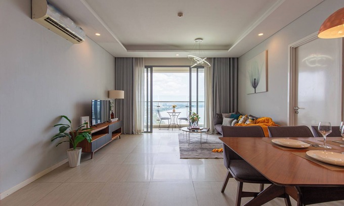 An Phu Apartment | € € Lux Riverview 2brs #diamondisland