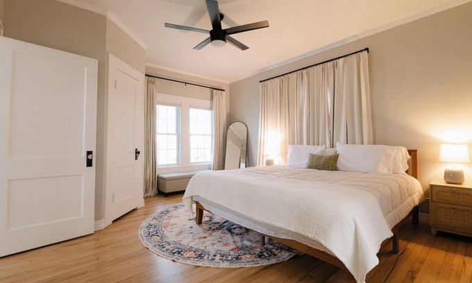 Del Mar House | Luxe Cottage, Near Downtown and Ocean, Backyard Fire Pit, King Bed