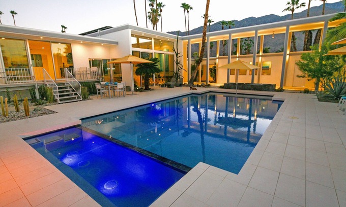 Indian Canyon House | Luxe Modern Architectural Gem, Published, Fav on Modernism Week, Designer Owner