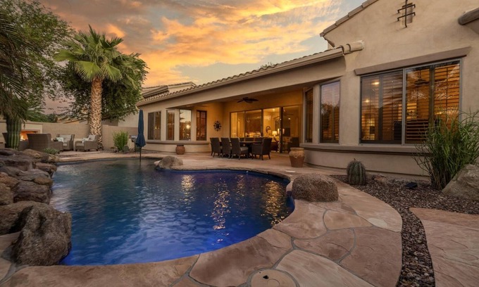 Power Ranch House | Luxe Southwest Villa: Heated Pool + Pool Table