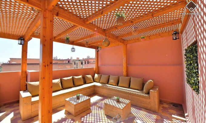 Daoudiate Villa | Luxe Villa met Privézwembad & Dakterras – 4 Slaapkamers in Marrakech