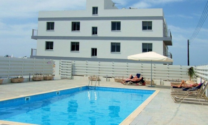 Pervolia Apartment | Luxurious Apartment with Pool and View Overlooking the Mediterranean Sea