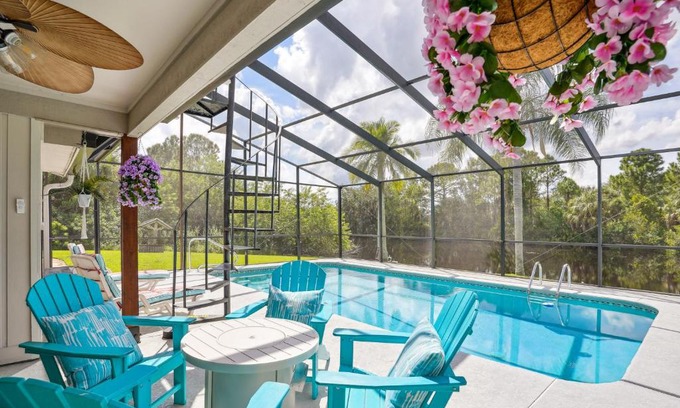 Indian Lake Estates House | Luxurious Florida Home with Pool and Canal Access