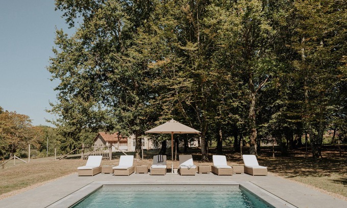 Mareuil en Perigord House | Luxurious house in Dordogne - 9 people - private heated swimming pool