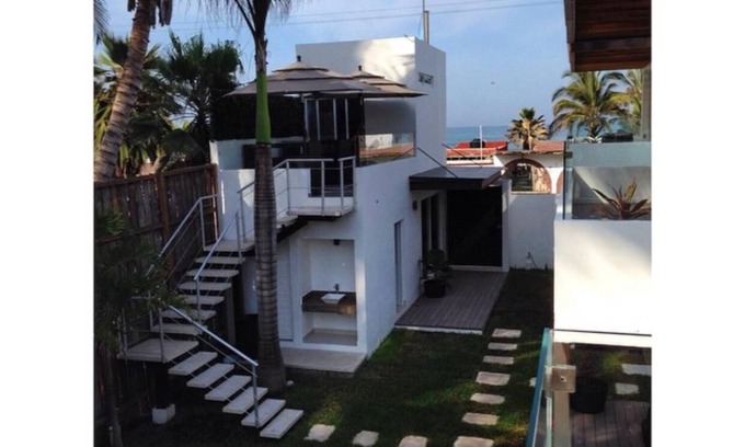 Los Pascuales Resort | Luxurious Surf Resort in Pascuales Mexico - Room #6 Private - On the Beach