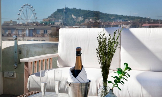 Barceloneta Apartment | Luxury 1 bedroom apartment with private rooftop terrace in Barceloneta