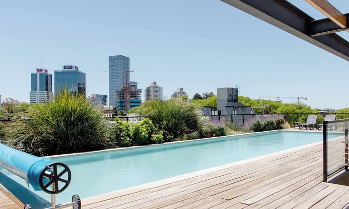 Pocitos Apartment | Luxury 1-bedroom apartment near WTC Montevideo with infinit pool