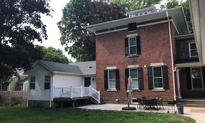 Rochester Apartment | Luxury 1 bedroom apt in historic Penfield house w Private Garage - Apt #5