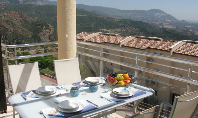 Soke Apartment | Luxury 2 Bed Penthouse Apartment With Private Terraces And Superb Mountain Views
