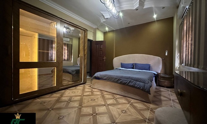 Zawiyya Al-Hamra Apartment | Luxury 2-bedroom apartment in fabulous NEW Cairo with WiFi, AC -BC Residence