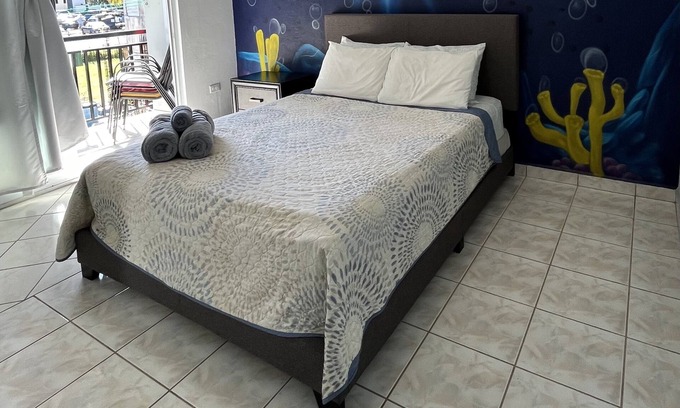 Aguadilla Pueblo House | Luxury 3 Bedroom Beach Apartment/High-Speed WIFI/Front n Back Balconies