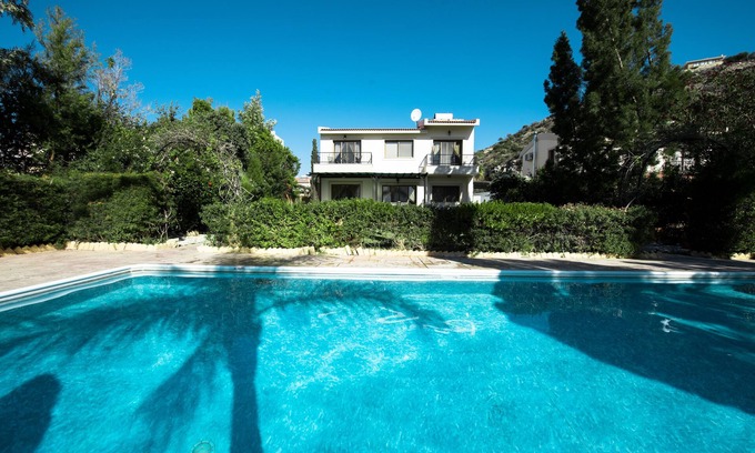 Pissouri Villa | Luxury 3bedroom Villa with private big poolwith sea view . 200 meters - beach