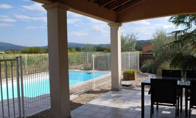 Vallon-Pont-d'Arc Villa | Luxury 4P air-conditioned villa, private pool, terrace and garden, very quiet location