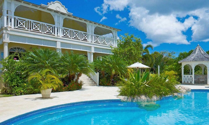 Merlin Bay Villa | Luxury 5 bedroom villa within the exclusive gated resort community of Sugar Hill Barbados