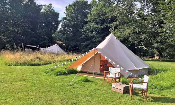 Swannington House | Luxury Bell Tent in Norfolk with Scenic Garden