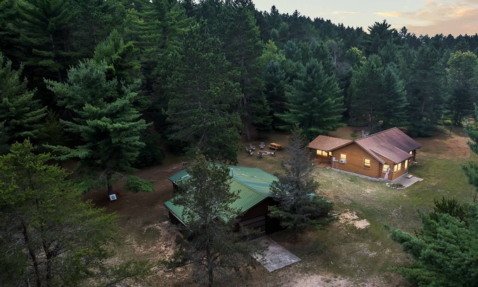 Luzerne Cabin | Luxury Cabin with Hot Tub! On Private 10 Acres, Hiking and ATV Trails
