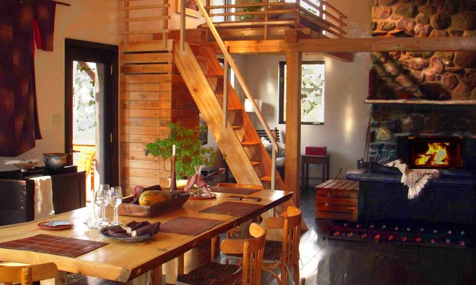 Sutton House | Luxury Chalet Magnifique Peaceful retreat on mountain brook . in Glen Sutton
