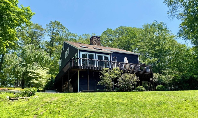 Danbury House | Luxury Danbury Escape: Hot Tub, Theater, 3BR 4Bath and 6 Beds