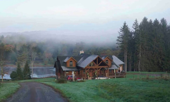 Cochecton House | Luxury Eco-Retreat on 150 acres of pristine fields, woods, and permaculture farm