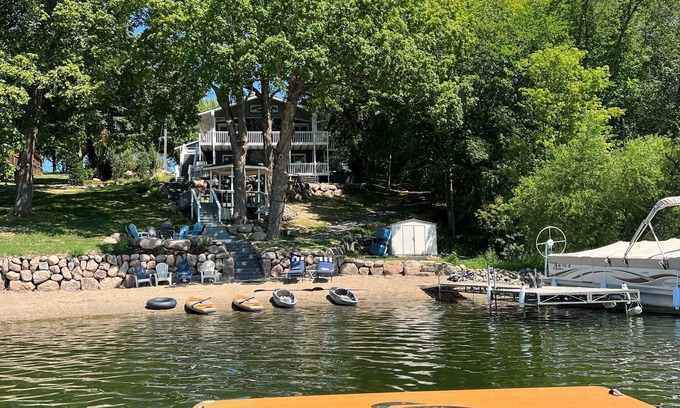 Maple Lake House | Luxury family escape- expansive beach, hot tub, and more