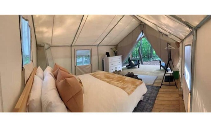 Elora Cabin | Luxury Glamping on Elora Sunflower Farm -Sunflower