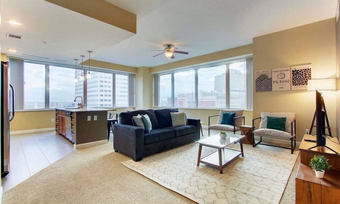 Gateway District Apartment | Luxury High Rise | Downtown | Free Parking