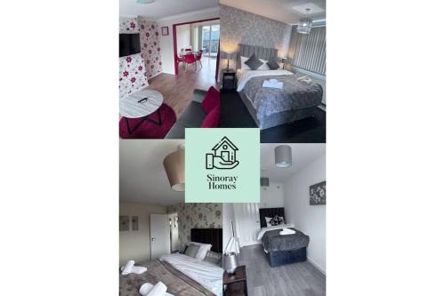 Luton House | Luxury Home in Luton - Near L&D Hospital - FREE Netflix & Wifi- FREE Parking