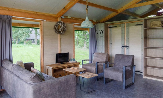 Municipality of Haaksbergen House | Luxury Lodge in Reesprong with Garden Fire Pit