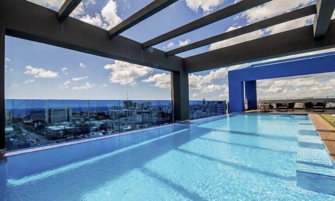 Los Prados Apartment | Luxury & Modern 2Bedroom 2baths Apartment with POOL Rooftop + GYM