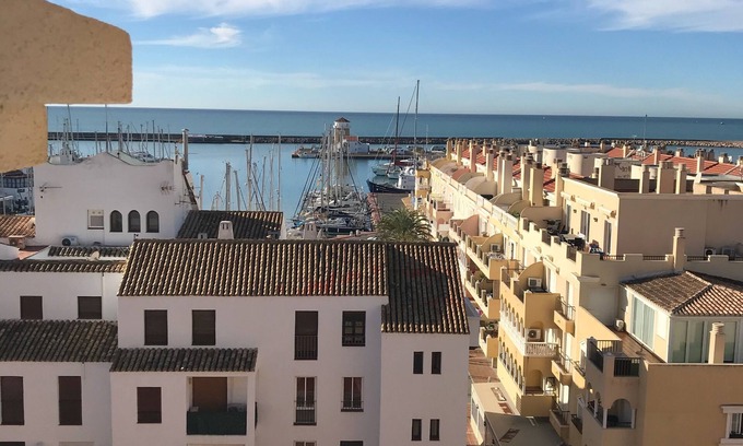 Almerimar Apartment | Luxury penthouse overlooking the golf course of Almerimar.