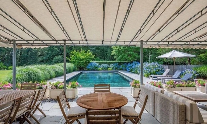 Osterville House | Luxury rental home with heated pool & designer decor! RPMS110