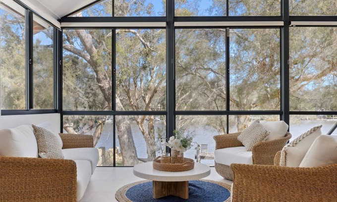 North Yunderup House | Luxury Riverside Escape with Private Jetty