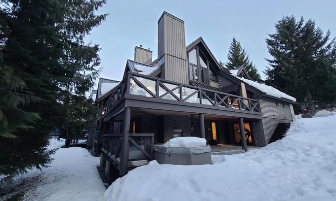 Upper Village House | Luxury Ski-in/Ski-out Home with Oversized Hot Tub on Whistler-Blackcomb Slopes
