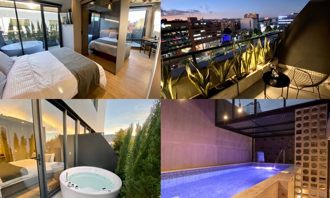 Chico Norte Apartment | Luxury Smart Loft in Bogota With Private Terrace and Jacuzzi