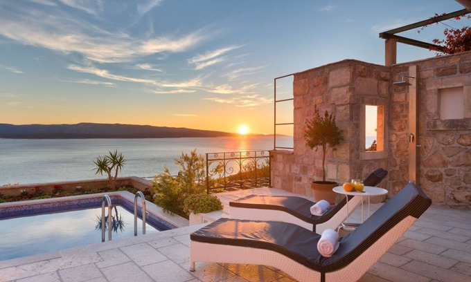 Murvica Villa | Luxury Villa Murvica with private pool near the beach in Murvica on Brac Island