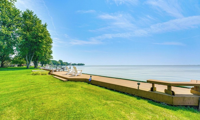 Anchor Bay Harbor House | Luxury Waterfront Home in Chesterfield w/Views!