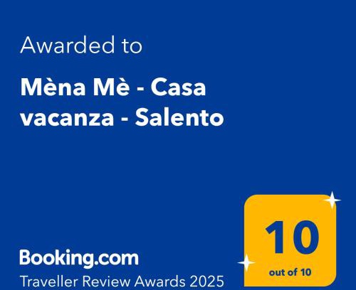 Parabita House | Mèna Mè - Casa vacanza - Salento