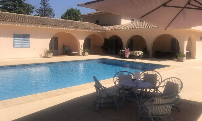 Xativa Villa | Magnificent villa for 10 people with very large swimming pool and tennis court