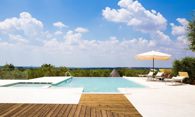 Martina Franca Villa | Magnificent Villa in Alberobello with Trulli and exclusive salt water swimming pool