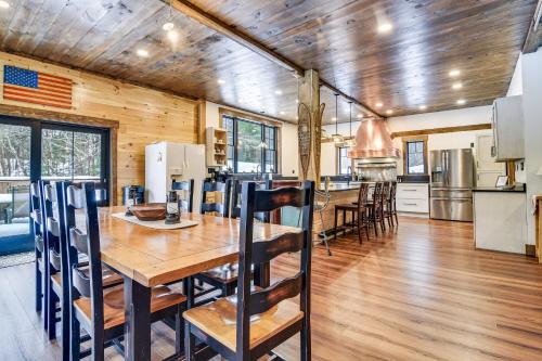 Bryant Pond House | Maine Home with Hot Tub and Snowmobile Trail Access!