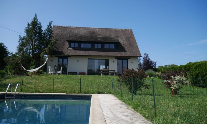 Saint-Etienne-la-Thillaye House | Maison de Campagne Avec Piscine-10km de Deauville