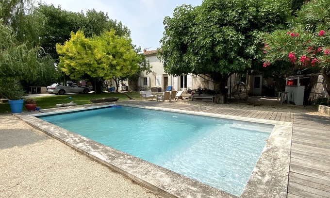 Fourques Other | Maison, 5 Chambres, Piscine, à 5 min D'arles