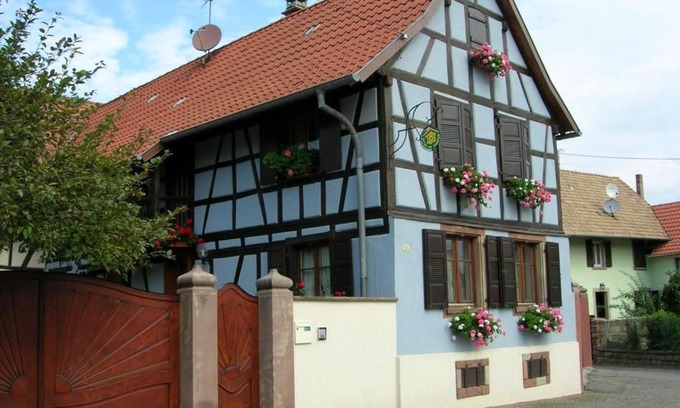 Wingersheim House | Maison accueillante dans Wingersheim-les-Quatre-Bans avec terrasse.