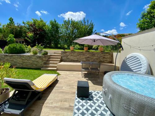 Chauray House | Maison chic avec Jacuzzi & Jardin Paisible
