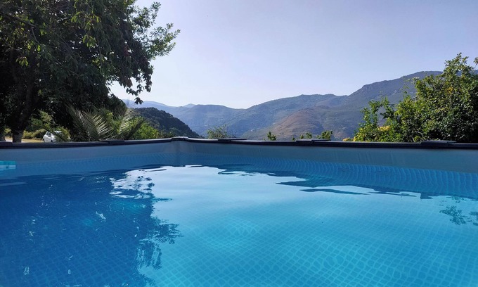 Campile House | Maison Corse Avec Piscine Extérieur et Sauna - A Casa Lilia