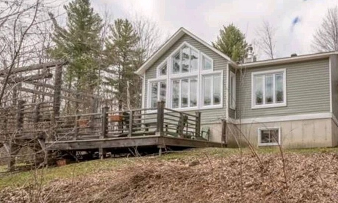 Bolton-Est Ski Chalet | Maison Dans la Forêt Avec Accès au lac