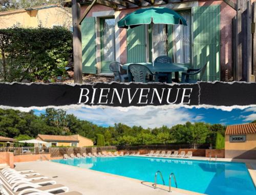 Gaujac Villa | Maison dans village vacances avec piscine