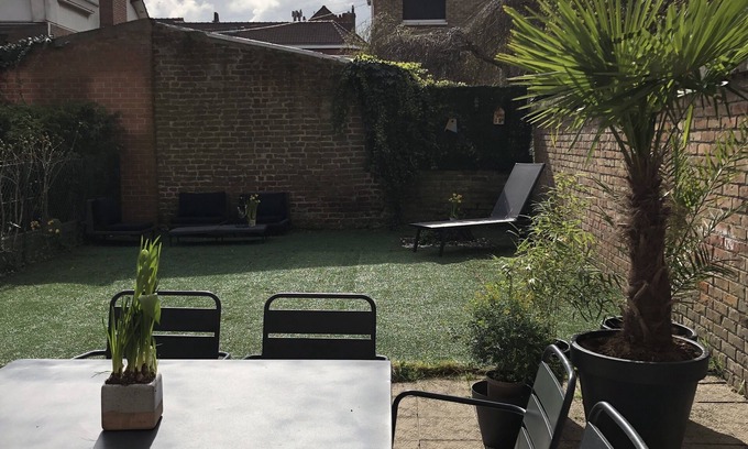 Rosendael House | Maison Familiale 6-8 prs à 500m de la Plage de Malo les Bains